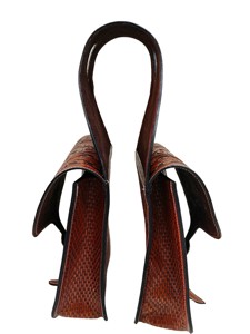 Bolsa de Cuero Estilo Vaquero para Silla de Montar, con Herramientas de Madera/Plástico, Accesorio Premium para Caballos Adeefa - Product Image 2