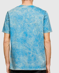 เสื้อยืดแขนสั้นผู้ชายสไตล์วินเทจย้อมสีแบบแอซิดวอช ผ้าฝ้าย 100% คุณภาพสูง แฟชั่นสตรีทแวร์ ระบายอากาศได้ดี แห้งเร็ว - Product Image 4