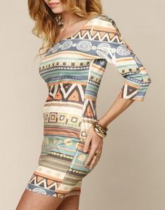 Vestidos de Verano al por Mayor, Estampados Florales, Casuales, Sexys, de Talla Grande para Mujer, de Manga Corta, de 1 Pieza - Product Image 1