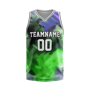 High Performance Summer Sleeveless Sublimation Basketball Jersey Custom Printed Quick Dry Polyester Breathable Basketball Jersey - Product Image 3