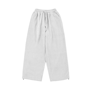 Pantalon ample noir personnalisé pour femme, coupe décontractée avec cordon de serrage, idéal pour la détente – Vente en gros pour acheteurs B2B aux États-Unis, au Royaume-Uni et en Europe - Product Image 2