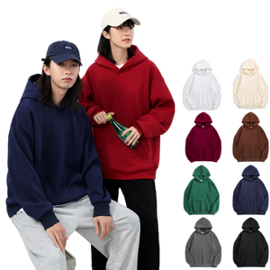 Sweat à capuche surdimensionné de haute qualité, personnalisable avec logo imprimé en 3D, taille américaine, 100% coton, impression DTG, séchage rapide, pour homme - Product Image 1