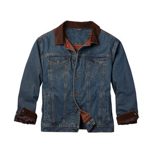 Chaqueta Vaquera para Hombre, Estilo Clásico con Cuello Camisero, Algodón Lavado, Estilo Casual de Otoño, Manga Regular, Diseño de Un Solo Botón - Product Image 5