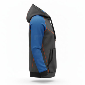 Hoodie de combat confortable et décontracté, en tissu flexible, conçu pour l'entraînement physique, les arts martiaux, la salle de sport et les sports de plein air - Product Image 4