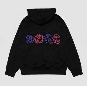 Sudadera con Capucha de Tela de Algodón de 350G, Estilo Urbano Europeo y Americano, Marca de Moda, Bordado de Alta Gama, Personalización OEM - Product Image 4
