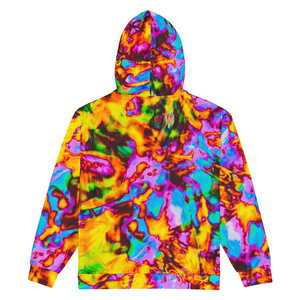 Sudadera con capucha personalizada para hombre, 100% algodón, con cremallera, estampado gráfico por transferencia térmica, corte regular, con cordón ajustable, para invierno. - Product Image 4