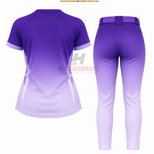 Ensemble de maillot et pantalon de baseball personnalisé pour équipe, 100 % polyester, séchage rapide, pour entraînement, compétition, événements sportifs - Product Image 2