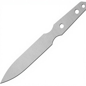 ใบมีดเปล่า สแตนเลสสตีล (1.4034) รุ่น NM Edge Hunting ป้องกันสนิม สำหรับงาน DIY งานฝีมือกลางแจ้ง ความหนา 3 มม. (ใบมีดเปล่า 18-283 มม.) - Product Image 1