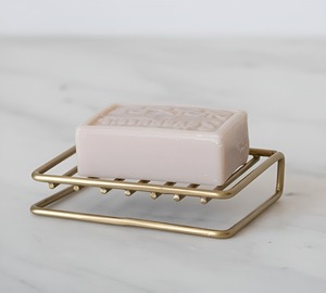 Wall Mounted Stainless Steel <b>Soap</b> Holder High Quality <b>Soap</b> Holder Gold EPL Finish Solid Wire Stainless Steel <b>Soap</b> Holder - Product Image 2