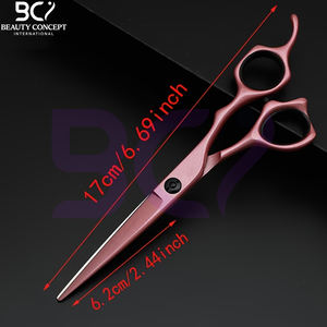 Nouvel arrivage du meilleur fournisseur : Ciseaux de coiffure professionnels intelligents de 6 pouces, couleur or rose, pour salons. - Product Image 5