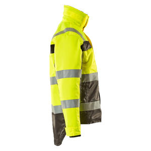 Chaleco y Chaqueta de Seguridad Reflectante Impermeable de Alta Visibilidad al por Mayor con Cinta Reflectante para Seguridad Vial y Uso en el Lugar de Trabajo, Certificado CE - Product Image 5
