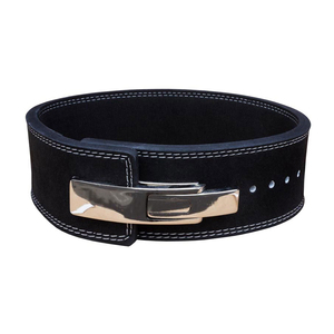Adjustable <b>Elasticity</b> Leather Lever Back Support <b>Belts</b> Wholesale for Fitness Weight Lifting-Black 13mm Thickness Wear 2026 - Product Image 1