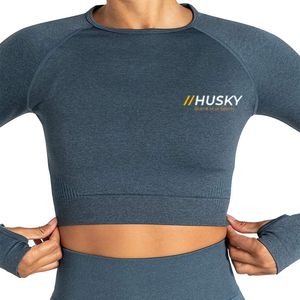 HUSKY SPORTSWEAR – Nouveau débardeur sexy transparent pour filles, col halter, respirant, en dentelle tissée, pour l'été - Product Image 5