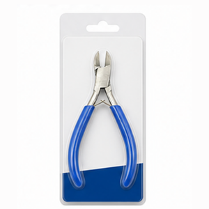 Precision Diagonal Cutting Pliers Blue Handle Stainless Steel Jewelry Tool for DIY <b>Wire</b> <b>Craft</b> and Fine Jewelry Setting - Product Image 5