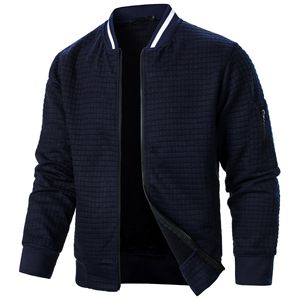 Custom Logo Unisex Lightweight Casual Varsity Bomber Jacket with <b>Covered</b> <b>Button</b> Closure Breathable Eco-Friendly Quick Dry - Product Image 2