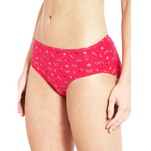 Ropa Interior Femenina Premium, Bragas de Algodón Cómodas a Rayas de Cintura Alta, Lencería sin Costuras de Cintura Media, Bragas Bikini Transpirables con Logotipo - Product Image 1