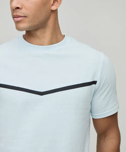 Ensemble court pour homme en coton 100% de haute qualité, style streetwear, uni, avec logo brodé personnalisé, t-shirt oversize à épaules tombantes, ensemble 2 pièces - Product Image 5