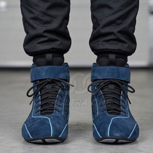Chaussures de course automobile légères et ignifuges avec semelle extérieure durable, ajustement confortable, options personnalisables pour une meilleure maniabilité - Product Image 2