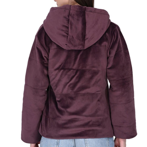 High Quality Lightweight Women's <b>Velvet</b> Hoodies In Low MOQ New Stylish Casual Wear Women <b>Velvet</b> <b>Hoodie</b> for Women - Product Image 5