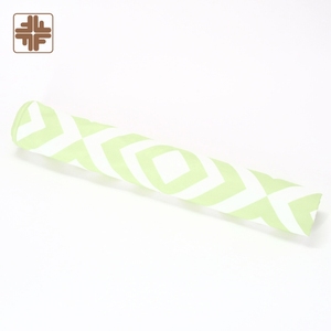 Taiwan made OEM ODM sustainable yellow mint white striped beach <b>towel</b> - Product Image 6