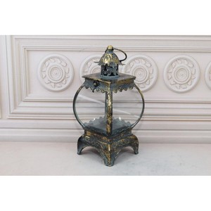 Top Arrival Brass Lantern With Intricate Cutout Design Durable Home Decoration - Product Image 3