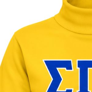 เสื้อสเวตเชิ้ตคอกลมสำหรับผู้หญิง Sigma Gamma Rho สีเหลือง ลายกราฟิกสมาคมนักศึกษากรีก แขนยาว สไตล์ลำลอง สตรีทแวร์สำหรับนักศึกษา - Product Image 6