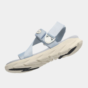 Sandales décontractées unisexes bleu ciel avec bride de talon rotative, légères, à bout ouvert et fermeture auto-agrippante - Product Image 5