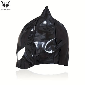 Shiny Black Full <b>Head</b> Hood <b>Cover</b> Women Sexy Clubwear <b>Cover</b> Latest Style Cosplay Party Wear Costume Half Face Hood and <b>Cover</b> - Product Image 5