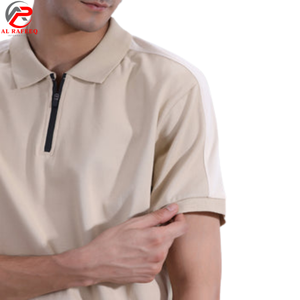 เสื้อโปโลแขนสั้นพรีเมียมสำหรับผู้ชาย ผ้าฝ้ายลำลอง คุณภาพสูง พร้อมโลโก้แบบกำหนดเอง - Product Image 4