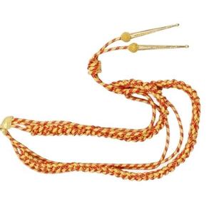 Cordon d'épaule tressé avec embouts et crochet en laiton – Accessoire de qualité supérieure pour tenues de cérémonie et événements - Product Image 2