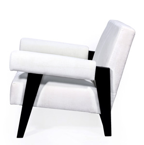Sedie Executive Retrò in Stile Chandigarh <span class=keywords><strong>Pierre</strong></span> Jeanneret, in Legno Massello con Finitura Ebano, Design Mid-Century Modern, 1 e 3 Posti, Vendita all'Ingrosso - Product Image 2