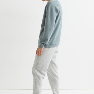 Suéter de Forro Polar para Hombre, Cuello Redondo, Manga Larga, Ecológico, para Invierno, con Puños Elásticos en la Cintura, de Shafiq Sports - Product Image 1