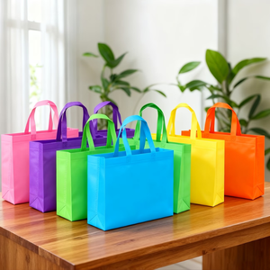 Sacs de courses personnalisés en non-tissé, sacs fourre-tout réutilisables pour l'épicerie, sacs écologiques pour vêtements et chaussures, sac fourre-tout à marque privée - Product Image 5