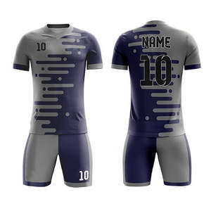 Superbe ensemble d'uniformes de football personnalisés pour hommes, prix usine, pour le dernier design, vêtements de sport respirants, uniformes de football en gros - Product Image 4