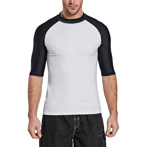 Custom <b>Men's</b> Customizable Front Full Sleeve MMA Rash Guard <b>Compression</b> <b>Shirt</b> Spandex/Polyester Eco-Friendly Anti-Bacterial <b>Shirt</b> - Product Image 1