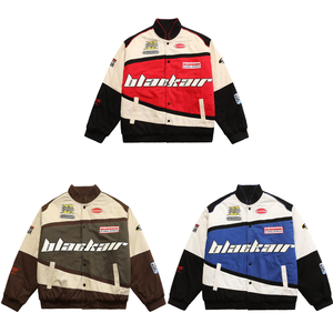 เสื้อแจ็คเก็ตวาร์ซิตี้ผู้ชายแบบลำลองสั่งทำพิเศษ คอตั้ง คุณภาพพรีเมียม มีให้เลือกหลายสี - Product Image 3