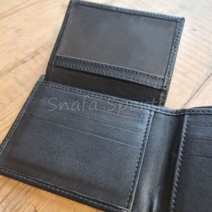 Cartera de cuero vacuno de alta calidad, de grano completo, para hombre, con logotipo personalizado, nuevo estilo, carteras de cuero genuino. - Product Image 4