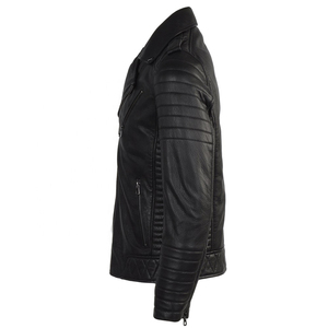 High Quality <b>Top</b> Rated Great Men's Jackets in Real Leather with Stand Collar Front Pocket Waterproof Breathable Jacket 2026 Best - Product Image 3