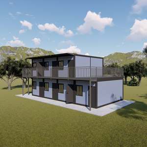 Casa Contenedor Prefabricada Impermeable y Ecológica <span class=keywords><strong>de</strong></span> Alta Calidad para Apartamentos, Cafés, Restaurantes y Edificios Modernos - Product Image 3