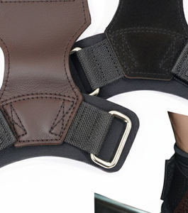 Guantes de Cuero Genuino para Levantamiento de Pesas, Protección Completa de la Palma, Guantes de Cuero para Entrenamiento de Fuerza y Fitness - Product Image 2