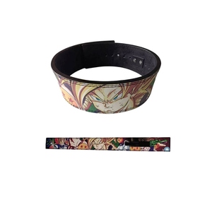 Ceinture de musculation Dragon Ball Super Saiyan Vegeta en cuir artificiel, réglable, avec support lombaire et fermeture à boucle pour la force - Product Image 2