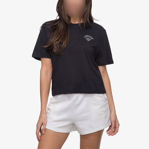 Camisetas Casuales de Algodón Estampado para Mujer, Corte Regular, Hechas en Pakistán, Transpirables, de la Más Alta Calidad, Estilo Moderno, Buen Proveedor - Product Image 1