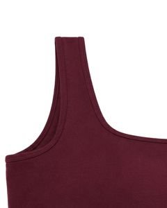 Manufacturer Custom Burgundy Women Flared Yoga Set Square Neck Sports Bra And High Waist <b>Bell</b> Bottom Leggings Gym Wear Set - Product Image 6