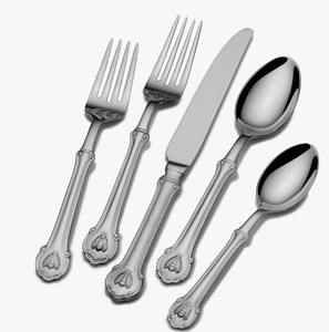 Elegante juego de cubiertos de 60 piezas para 12 personas, con tenedores, cucharas y cuchillos, colección de comedor a un precio asequible. - Product Image 5