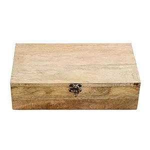 Boîte à bijoux pliable en bois d'acacia gravé, avec taille et couleur personnalisables, design empilable pour le rangement dans le salon - Product Image 4