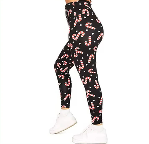 Diseña Tu Propio Logotipo Personalizado, Pantalones de Cintura Alta para Mujer, Ajustados, con Cordón, Transpirables, de Secado Rápido, Talla Grande - Product Image 4