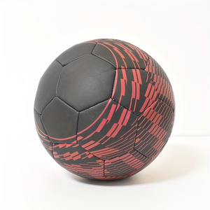 ลูกฟุตบอลฝึกซ้อมคุณภาพสูง ผลิตจากหนัง PU TPU คุณภาพดีเยี่ยม เย็บติดด้วยเครื่องจักร หนา ทนทาน ผลิตจาก PVC  รับผลิตตามแบบ ราคาขายส่ง - Product Image 1