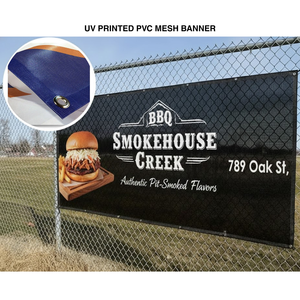 Pancarta de malla personalizada para exteriores, impresa con protección UV, resistente al viento, para publicidad en vallas - Product Image 4