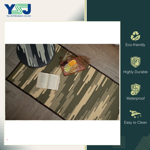 Bulk Manufacturer Selling Best Quality Corrosion Resistant 100% Polypropylene Plastic Picnic/ <b>Beach</b> <b>Mats</b> Luxury Outdoor Rugs - Product Image 3