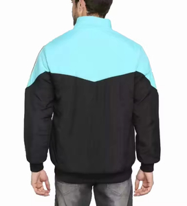 Chaqueta cortavientos de nailon impermeable para hombre, modelo 2026, con bolsillo lateral, cremallera completa, transpirable, ajuste holgado, para invierno - Product Image 2